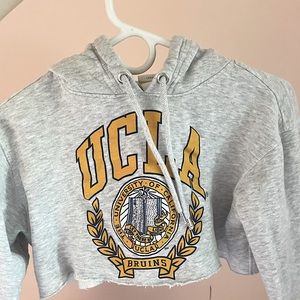 UCLA cropped hoodie